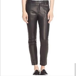 Vince Lambskin Leather Pants